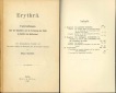 Mayer & Müller; Erythrä; Untersuchungen von Hugo Gäbler; Be...