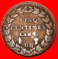 * DIRECTORY (1795-1799): FRANKREICH ★ 5 CENTIMES LAN 7/5 BB/...