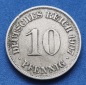 1064(6) 10 Pfennig (Kaiserreich) 1907/A in ss....................