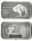 USA  1oz Silberbarren 1976 Buffalo Barren  FM-Frankfurt  Feins...