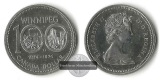 Kanada 1 Dollar Winnipeg 1974 FM-Frankfurt   Feinsilber: 11,66g