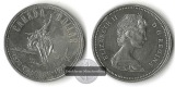 Kanada, 1 Dollar 100th Anniversary of Calgary 1975 FM-Frankfur...