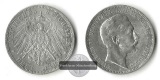 Preussen, Kaiserreich  3 Mark  1912 A  Wilhelm II. 1888-1980  ...