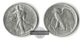 USA  Half Dollar   1944  Walking Liberty  FM-Frankfurt Feinsil...