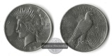 USA,  1 Dollar  1922  Peace Dollar    FM-Frankfurt    Feinsilb...