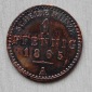 1 Pfennig 1865 A  Sachsen Großherzogtum