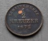 1/2 Kreuzer 1872 Scheidemünze Württemberg