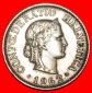 * FREIHEIT (1879-2022): SCHWEIZ ★ 10 RAPPEN 1962B!★OHNE VO...