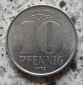 DDR 10 Pfennig 1972 A, besser