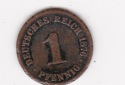 Kaiserreich, 1 Pfennig 1876 G (selten!)