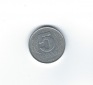 DDR 5 Pfennig 1968