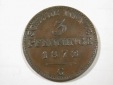 G11  Preussen  3 Pfennig  1872 C in ss+ Originalbilder