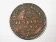 G11  Preussen  2 Pfennig 1852 A in ss  Originalbilder