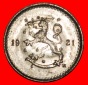 * GROSSBRITANNIEN: FINNLAND ★ 25 PFENNIG 1921H uSTG STEMPELG...