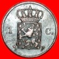 * UNGEWÖHNLICH (1860-1877): NIEDERLANDE ★ 1 CENT 1876! WILH...