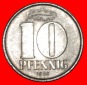 * HAMMER UND ZIRKEL (1963-1990): DEUTSCHLAND DDR★10 PFENNIG ...