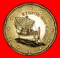 * GRIECHENLAND 2008-2021:ZYPERN★20 CENT 2014★SCHIFF NORDIS...