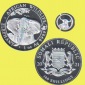 Somalia 100 Sh Silbermünze *Elefant mit Privy Ochse* 2021 1oz...