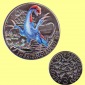 Offiz. 3-Euro-Farbmünze Österreich *Therizinosaurus Chelonif...