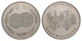 Linnartz  BRD Silbermedaille 1971, Numismatik, 100 JahreMarkw...