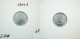 DDR 1 Pfennig 1964 A