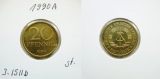 DDR 20 Pfennig 1990 A