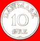 * MONOGRAMM FREDERIK IX. (1899-1972): DÄNEMARK ★ 10 OERE 19...