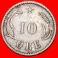 * 2 verkauft DOLFIN 1874-1905★DÄNEMARK★10 OERE 1905 SILBE...