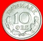 * MONOGRAMM★ DÄNEMARK★ 10 OERE 1966! FREDERIK IX. (1899-1...