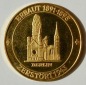 Berlin 1959 Nachkriegs- Goldmedaille Jeton zum Wiederaufbau de...