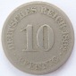 Deutsches Reich 10 Pfennig 1892 A K-N s
