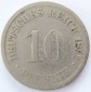 Deutsches Reich 10 Pfennig 1892 D K-N s