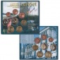 Offiz. Euro-KMS Luxemburg *Währungsunion* 2002 mit 2 Euro Ste...