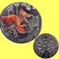 Offiz. 3-Euro-Farbmünze Österreich *Deinonychus antirrhopus*...