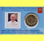 Offiz. 50 Cent Coincard mit Briefmarke 0,70€ Vatikan 2013 nu...