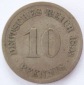 Deutsches Reich 10 Pfennig 1893 A K-N s