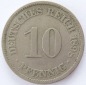 Deutsches Reich 10 Pfennig 1898 A K-N s+