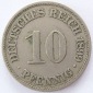 Deutsches Reich 10 Pfennig 1899 A K-N ss