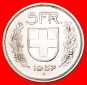 * WILHELM TELL (1931-2022): SCHWEIZ ★ 5 FRANKEN 1967B! SILBE...