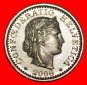 * FREIHEIT (1939-2022): SCHWEIZ ★ 20 RAPPEN 2008B STELPEL 2+...