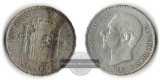 Spanien  5 Pesetas  1885  Alfons XII. 1874 - 1885    FM-Frankf...