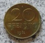 DDR 20 Pfennig 1982 A