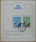 1958, San Marino, Briefmarken-Gedenkkarte: WereldExhibition Br...