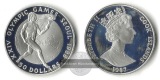 Cook Island  50 Dollar   1988 Olympics   FM-Frankfurt  Feingew...