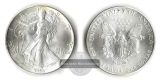 USA  1 Dollar  1986 American Eagle  FM-Frankfurt   Feinsilber:...