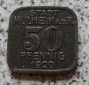 Mühlheim a.d.R. 50 Pfennig 1920. Spruch