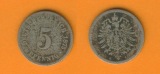 Kaiserreich 5 Pfennig 1875 C