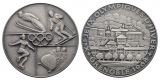 Linnartz GRENOBLE, Olympiade, Silbermedaille 1968, 25,32/fein,...