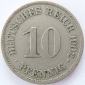 Deutsches Reich 10 Pfennig 1902 A K-N ss