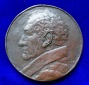Goethe Medaille o.J. von Else Fürst, einseitiger Guss 62 mm.